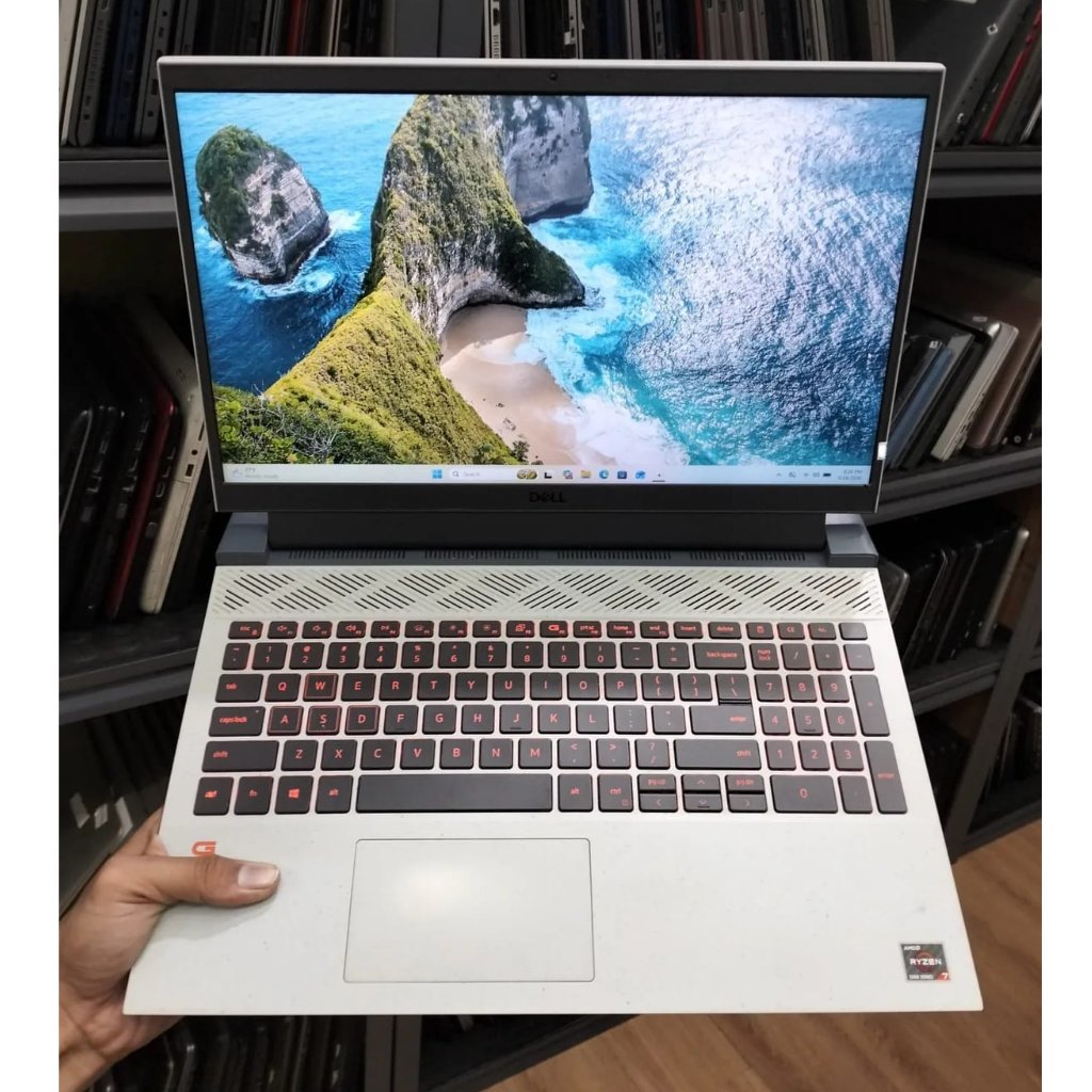 Dell G15 5515 Ryzen Edition AMD Ryzen 7 5800H Ram 8Gb Ssd 512Gb