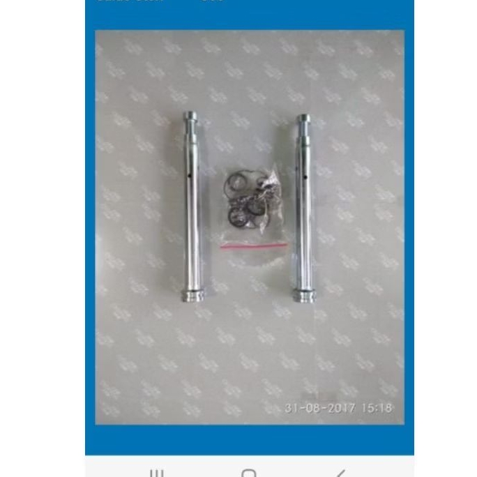 suling shock depan + per + klip RX king nmax