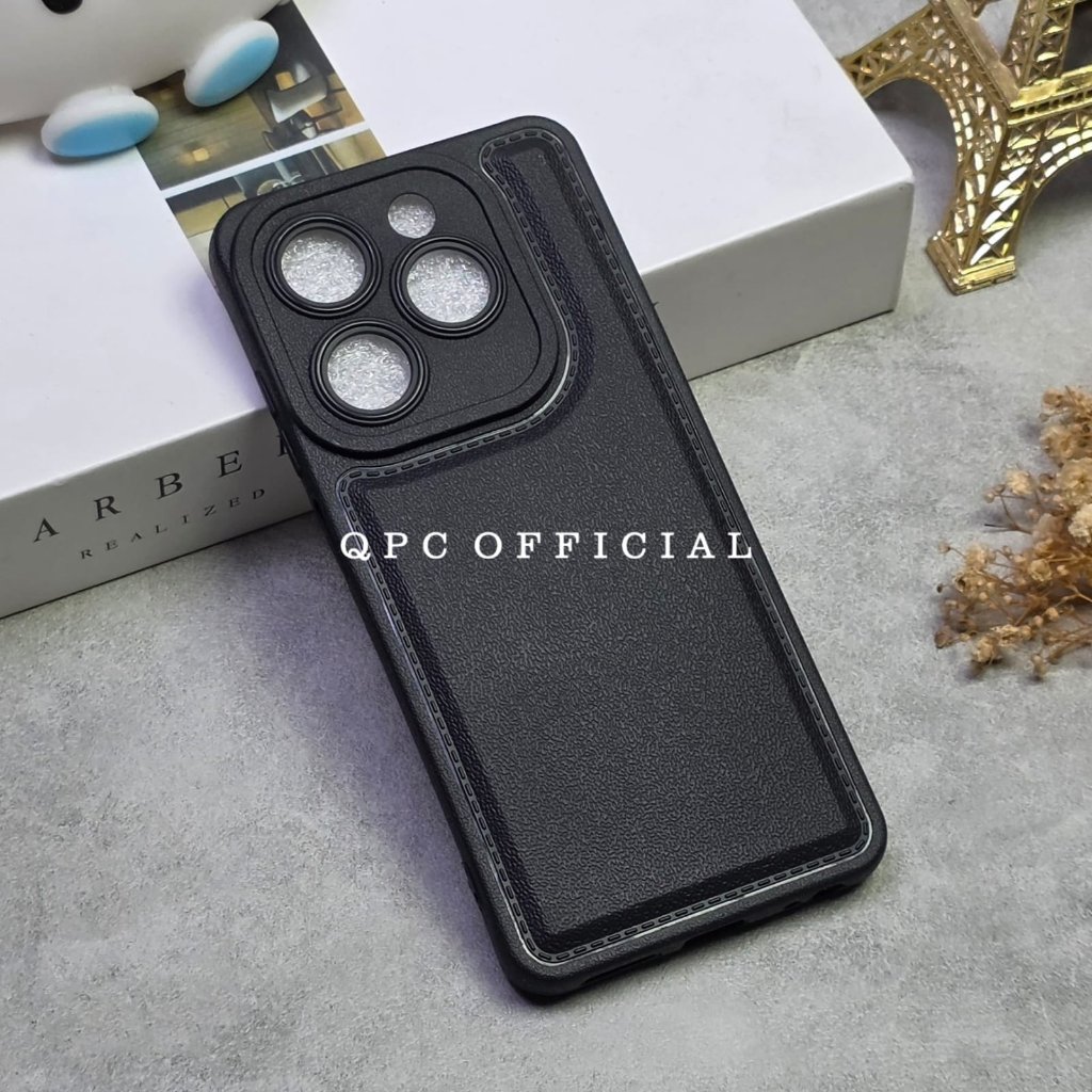 Infinix Smart 7 Infinix Smart 8 Infinix Smart 8 Pro Infinix Smart 8 Plus Case Leather Pro Kamera Bla