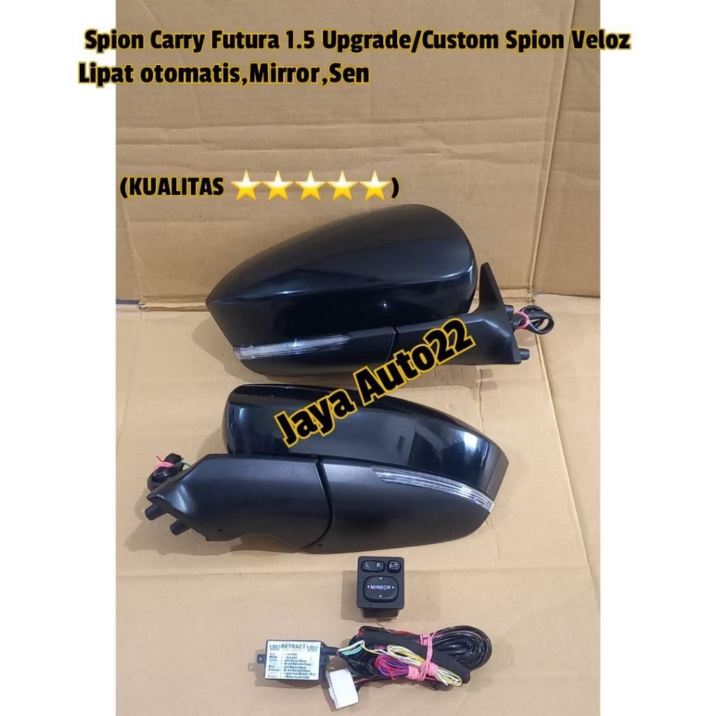 Spion Carry Futura 1.5 Upgrade Custom Spion Veloz Lipat Otomatis Mirror Sen Kualitas Terbaik