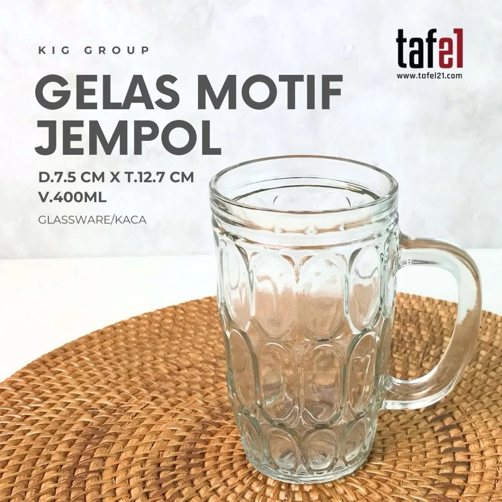 gelas kaca besar