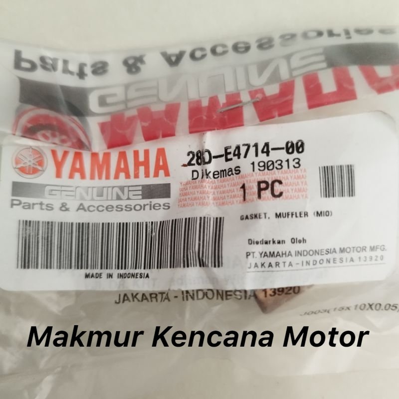 (28D-E4714-00) PACKING KNALPOT MIO