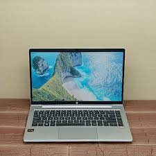 laptop gaming hp 445 g8 ryzen 5 pro 5600u ram 16gb/512 ssd bergaransi free mouse dan tas
