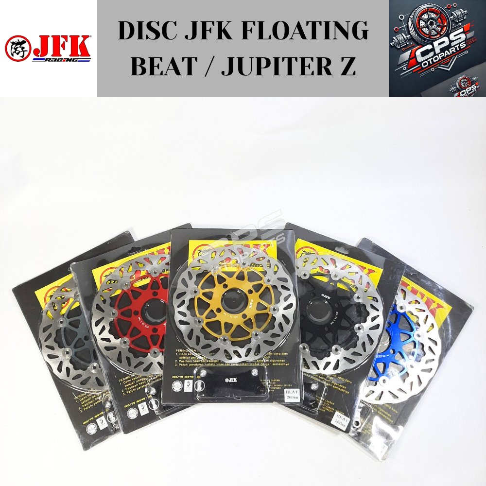 Disc JFK Floating 260mm 300mm | Beat / Vario 125 / Vario 110 / Jupiter Z / Vega | Piringan Cakram Br