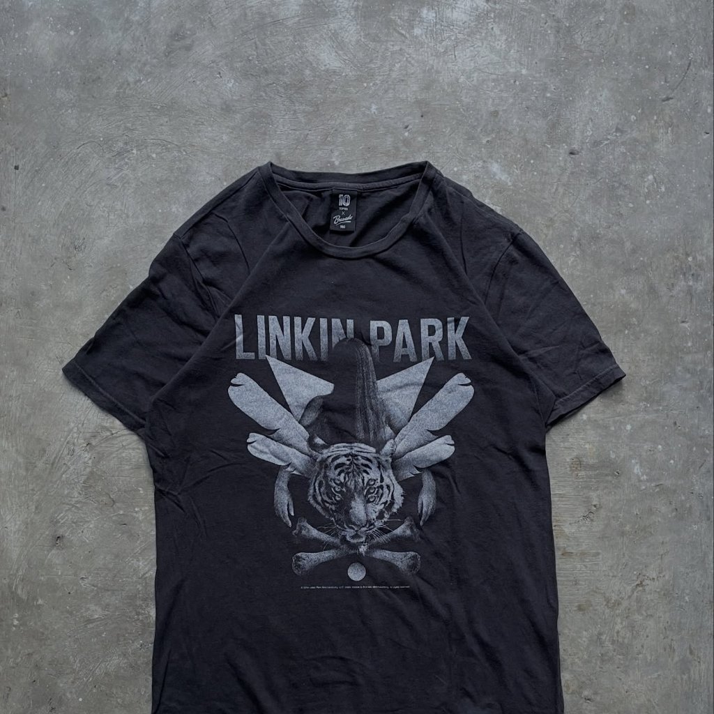 kaos linkin park original katun