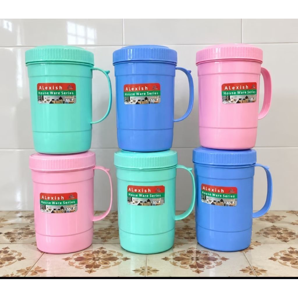 Mug / Gelas Tutup / Mug Plastik Tutup