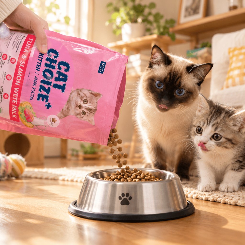 Cat Choize Plus Kitten Tuna Salmon 450gr Pink