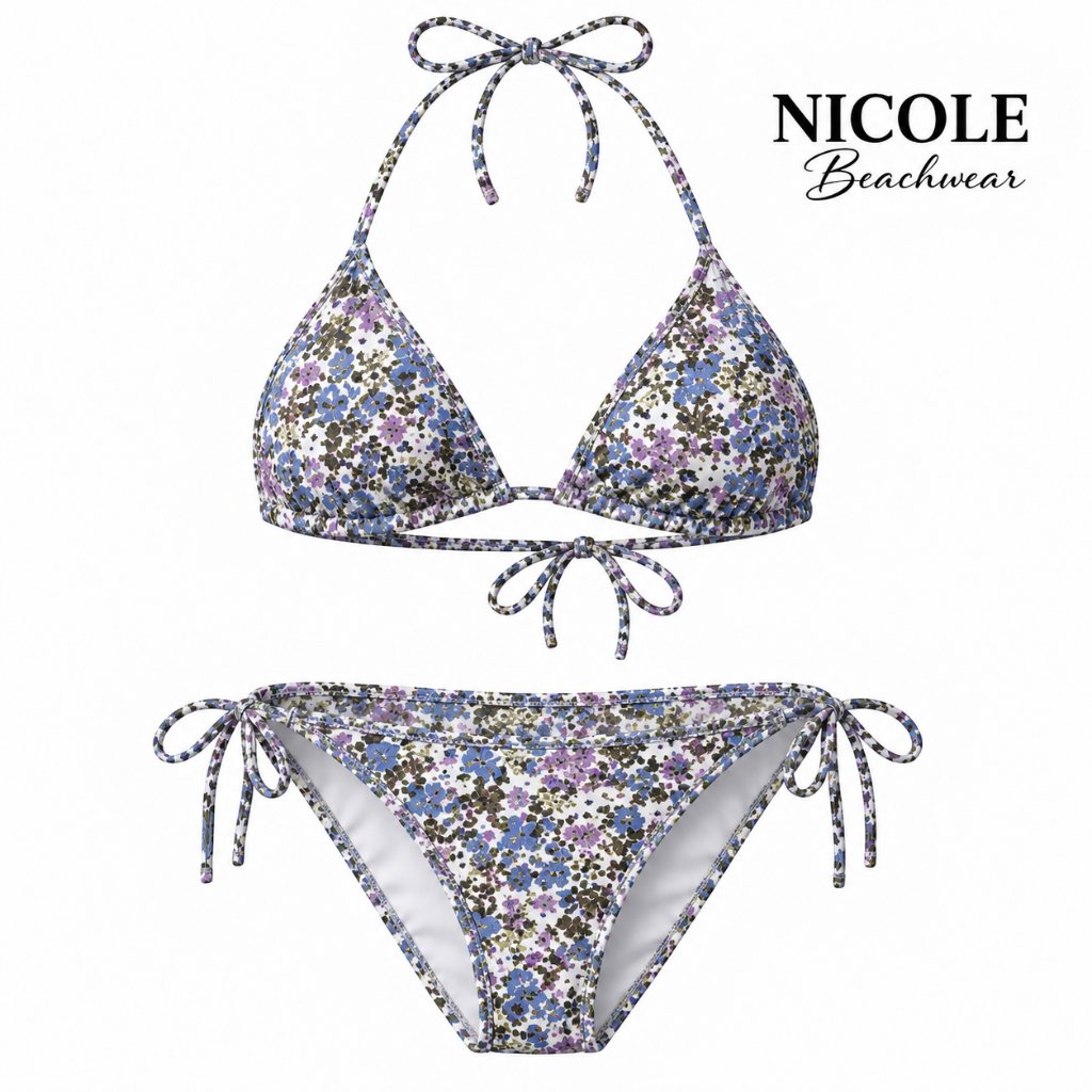 [NICOLE] Bikini Set Bikini Renang Bikini Pantai Sexy Baju Renang | Bikini Wanita Sexy 2 Piece Swimsu