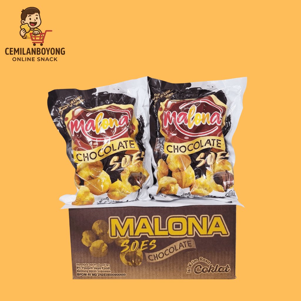 Soes Coklat Malona 500gr