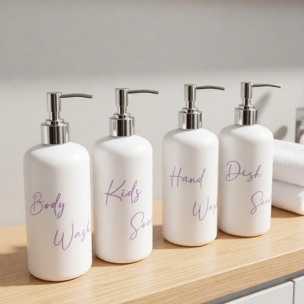 BOTOL PUTIH N28 500ML DIAMOND LILAC / UNGU PUMP LONG PIPE SILVER LUXURY . aesthetic bottle refill or