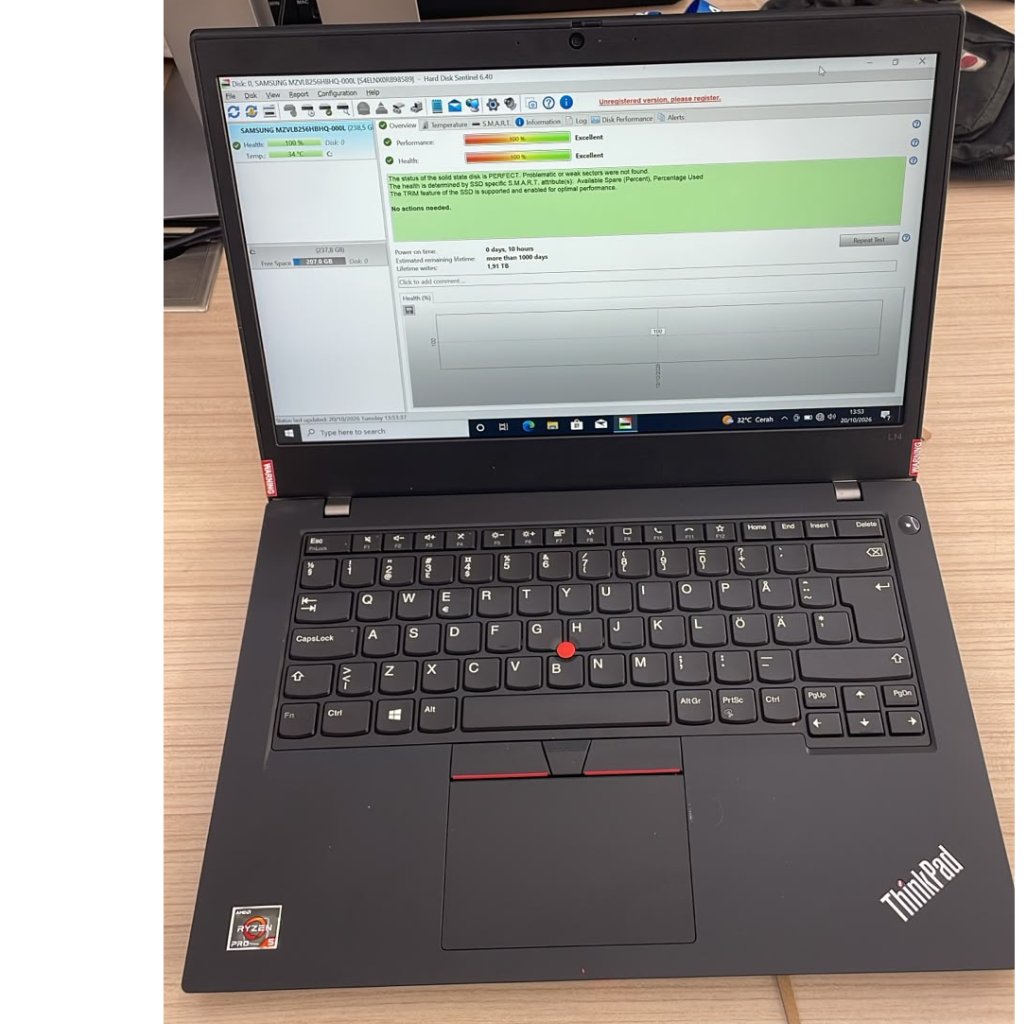 THINKPAD L14 RYZEN 5 PRO 8GB 256GB