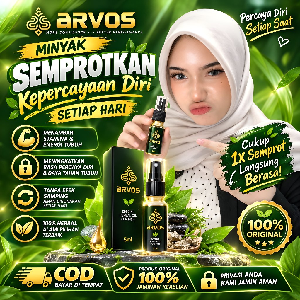 ARVOSORI ObatKuat Pria TahanLama Original BPOM