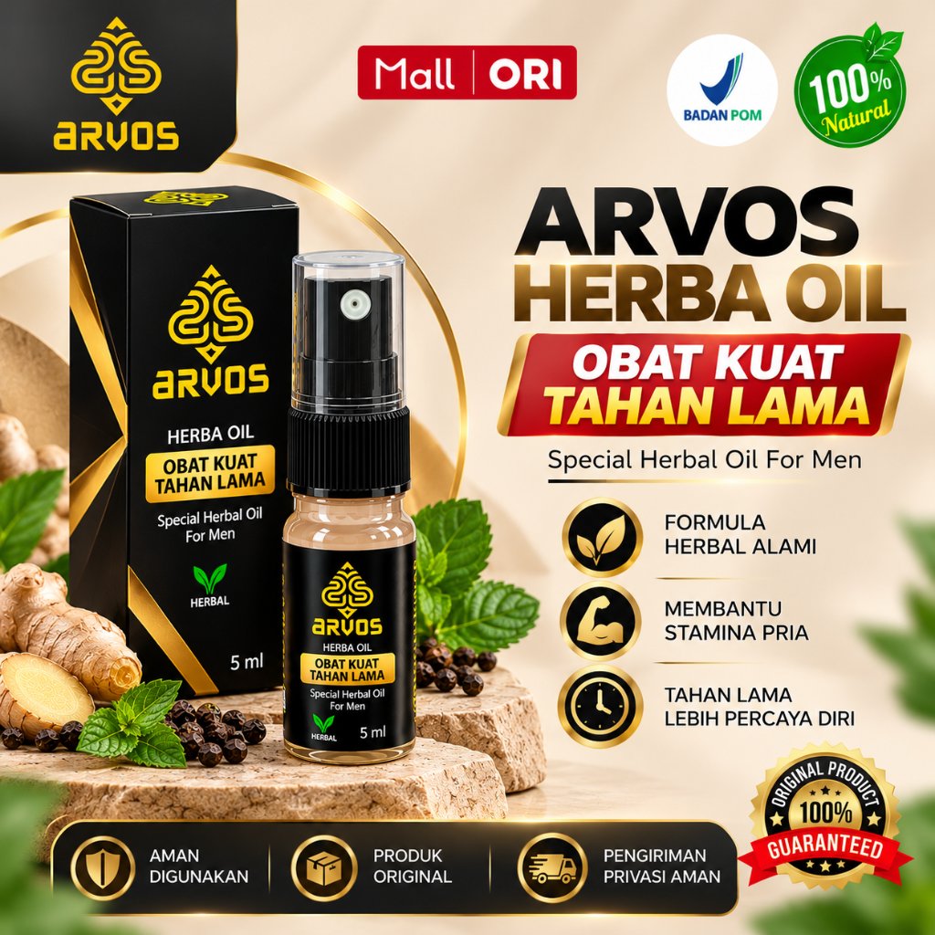 ARVOS X-Sensiall Spray Pria Original Obat Kuat Semprot Original