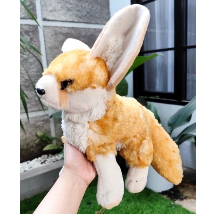 Boneka Hewan Rubah Fennex Fox Mirip Asli
