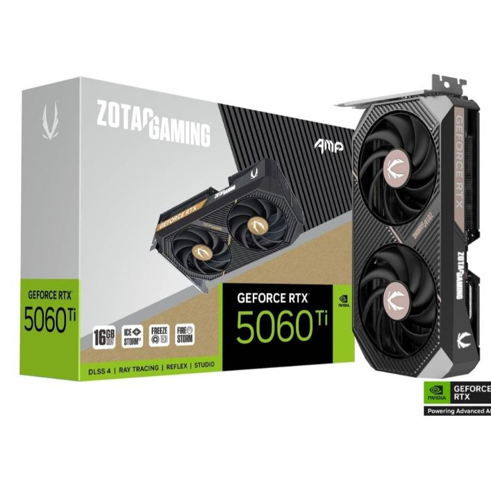ZOTAC GAMING GeForce RTX 5060 Ti 16GB AMP GDDR7 / RTX5060 Ti