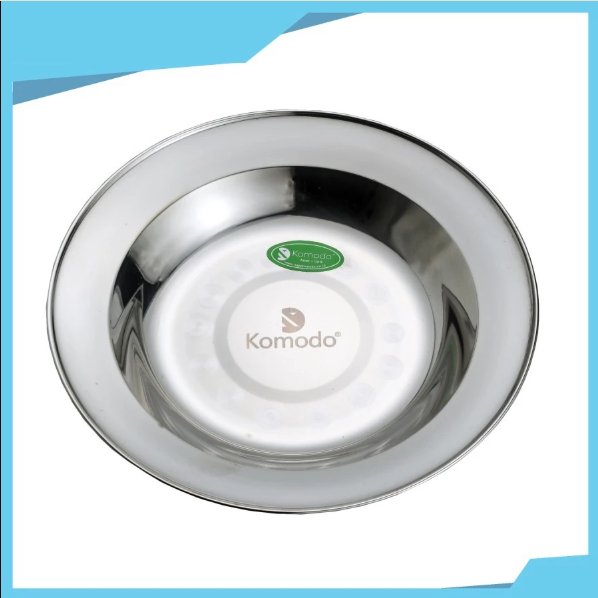 PIRING MAKAN STAINLESS KOMODO - MURAH !!!