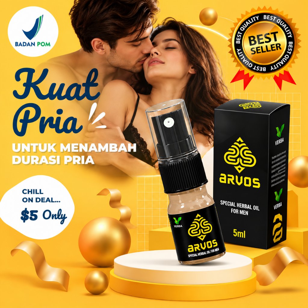 ARVOS OBAT KUAT PRIA ORIGINAL SEMPROT KUAT DEWASA