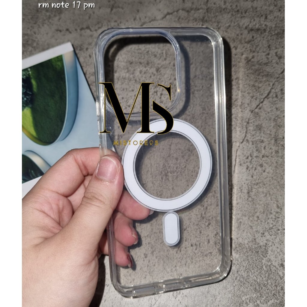 clear case magsafe redmi 17 4g note 17 pro 4g note 17 pro 5g clear case silikon tpu arkilik wireless