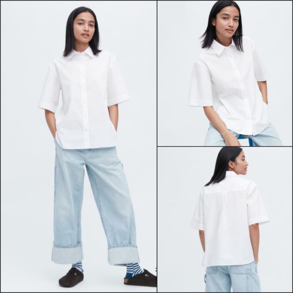 JW ANDERSON X UNIQLO kemeja putih
