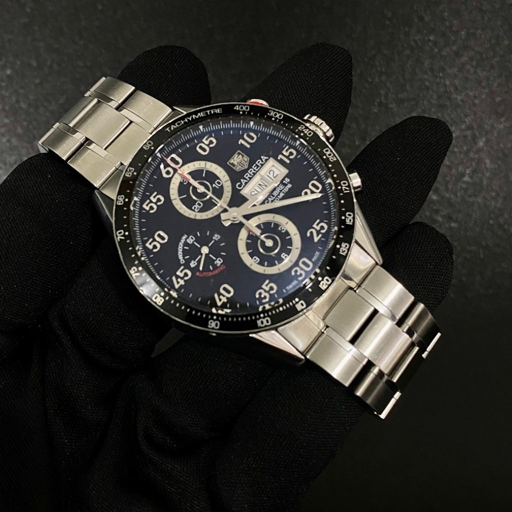 TH Carrera CV2A10 Day-Date Chronograph Automatic WatchOnly