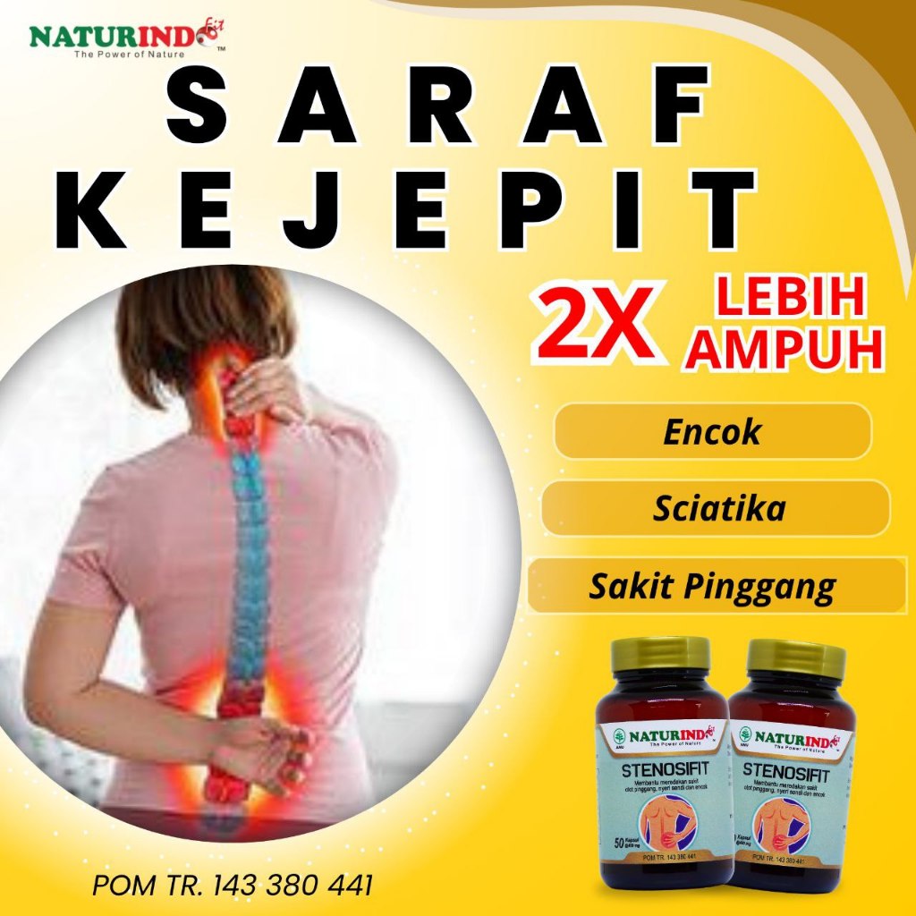 Obat Sakit Pinggang Saraf Kejepit Tangan Kaki Encok Sakit Bokong Sampai Kaki Herbal