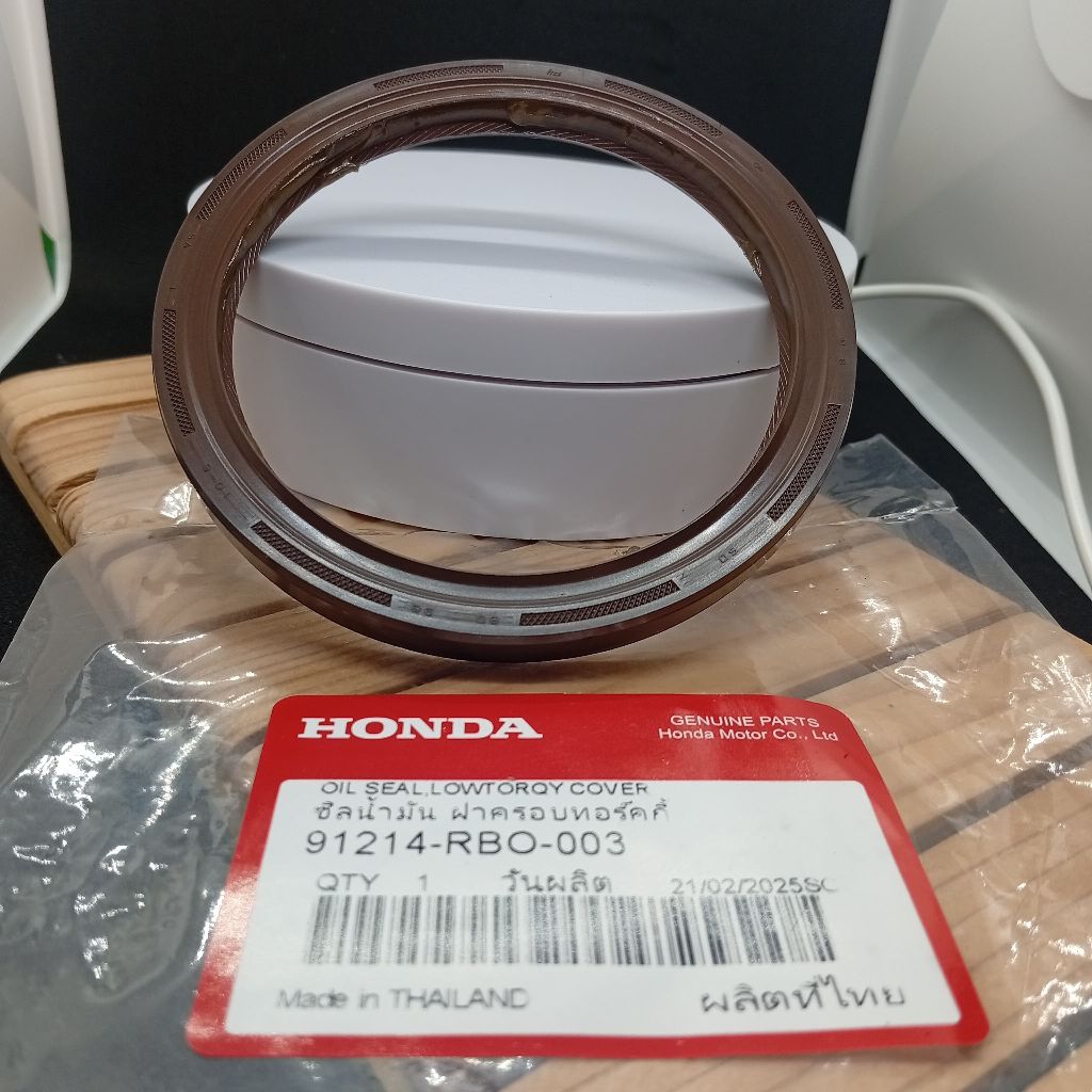 READY STOCK 91214-RB0-003 Seal Kruk As Belakang Honda Jazz Gd3 Jazz Rs Ge8 Freed Crv Civic Hrv Brv