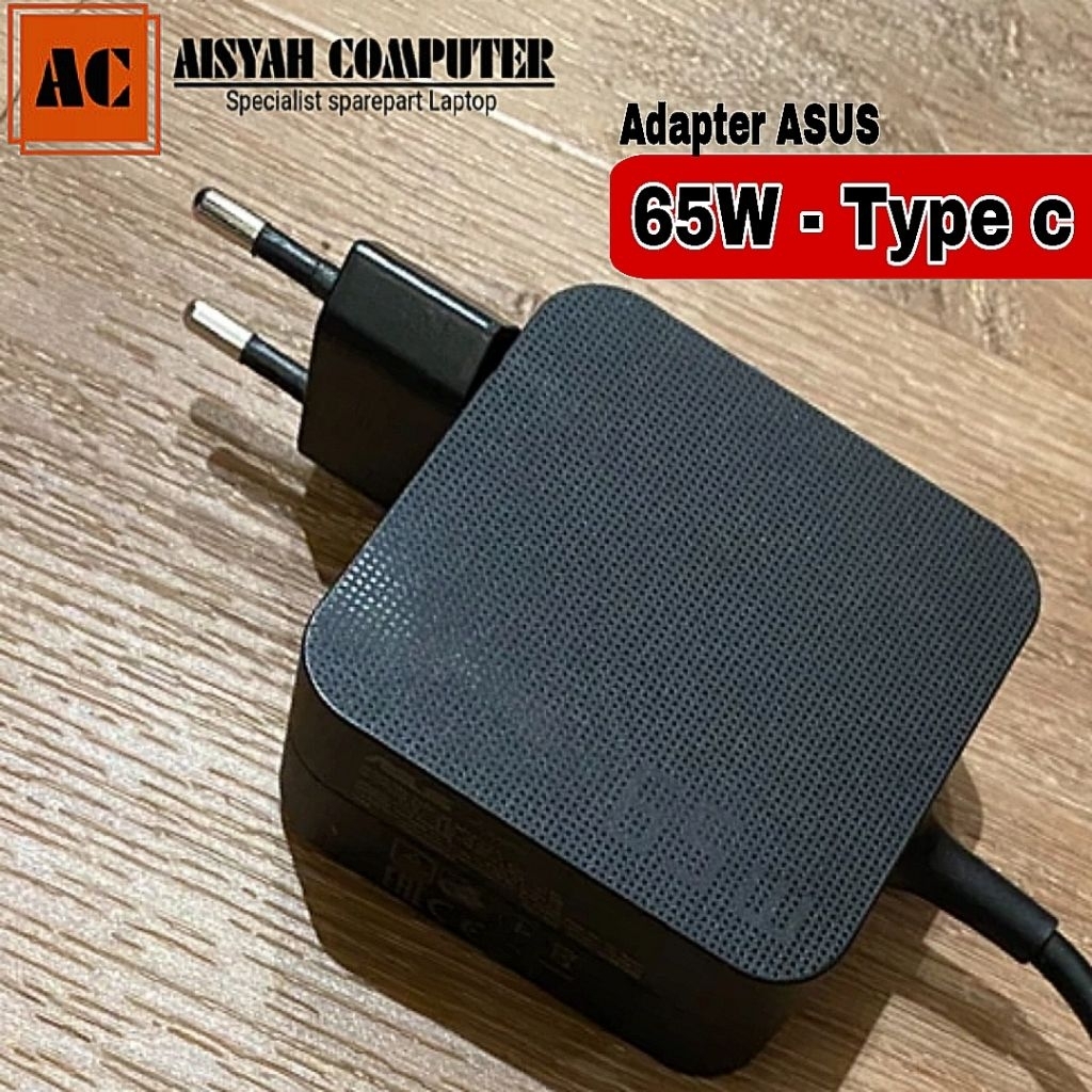 Charger 65W USB-C Type-C Adapter Charger for ASUS ZenBook Flip S Q325, Q325U, Q325UA