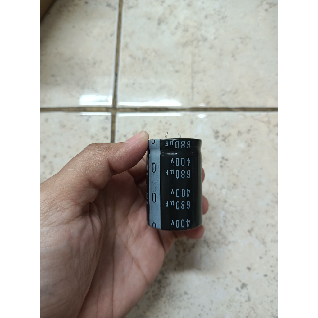 Elco Kapasitor 400V-680UF Nichicon