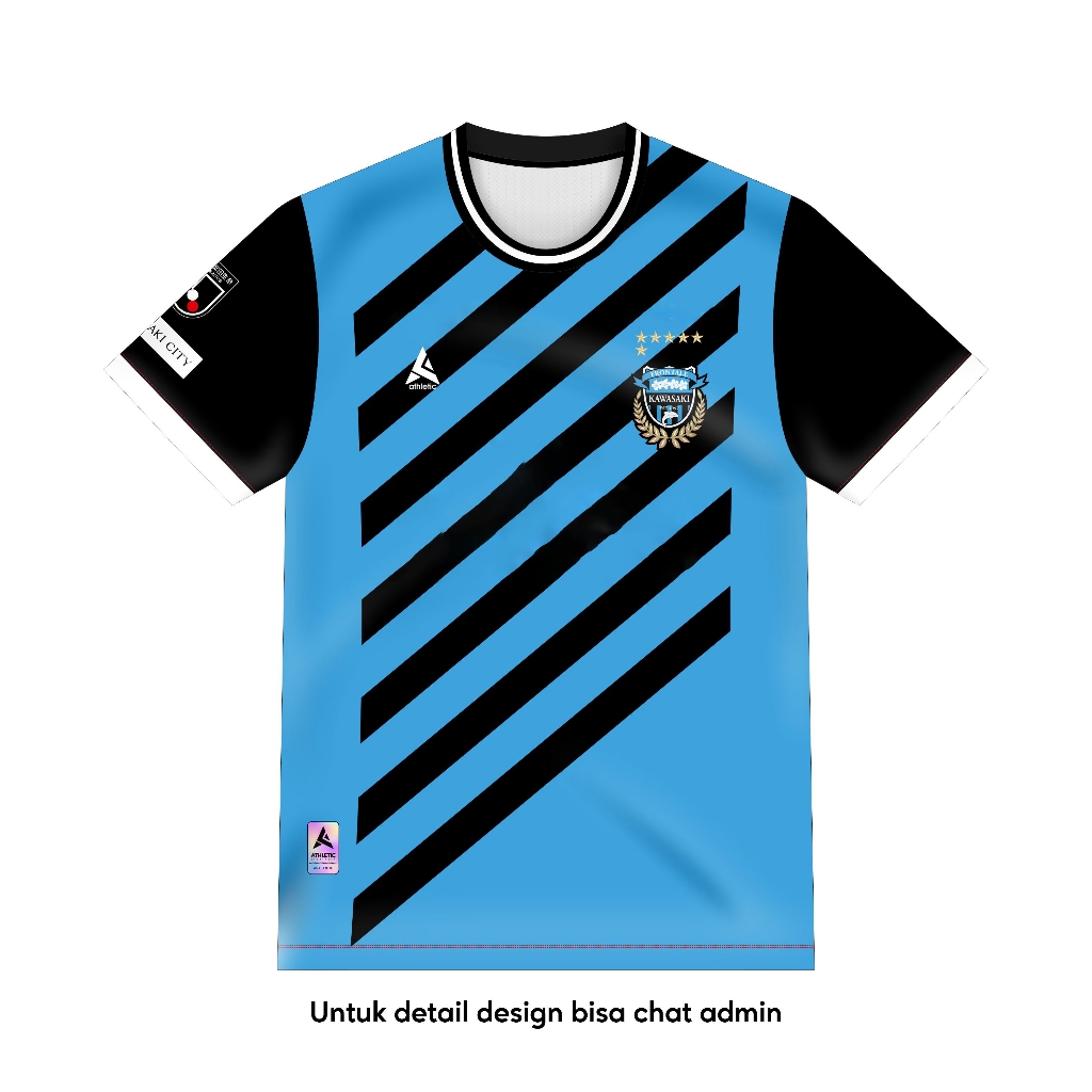 ATHLETIC SPORTWEAR - Jersey Vintage Bola Fantasy Kawasaki Frontale Home 2023 Fullprinting Casual - A