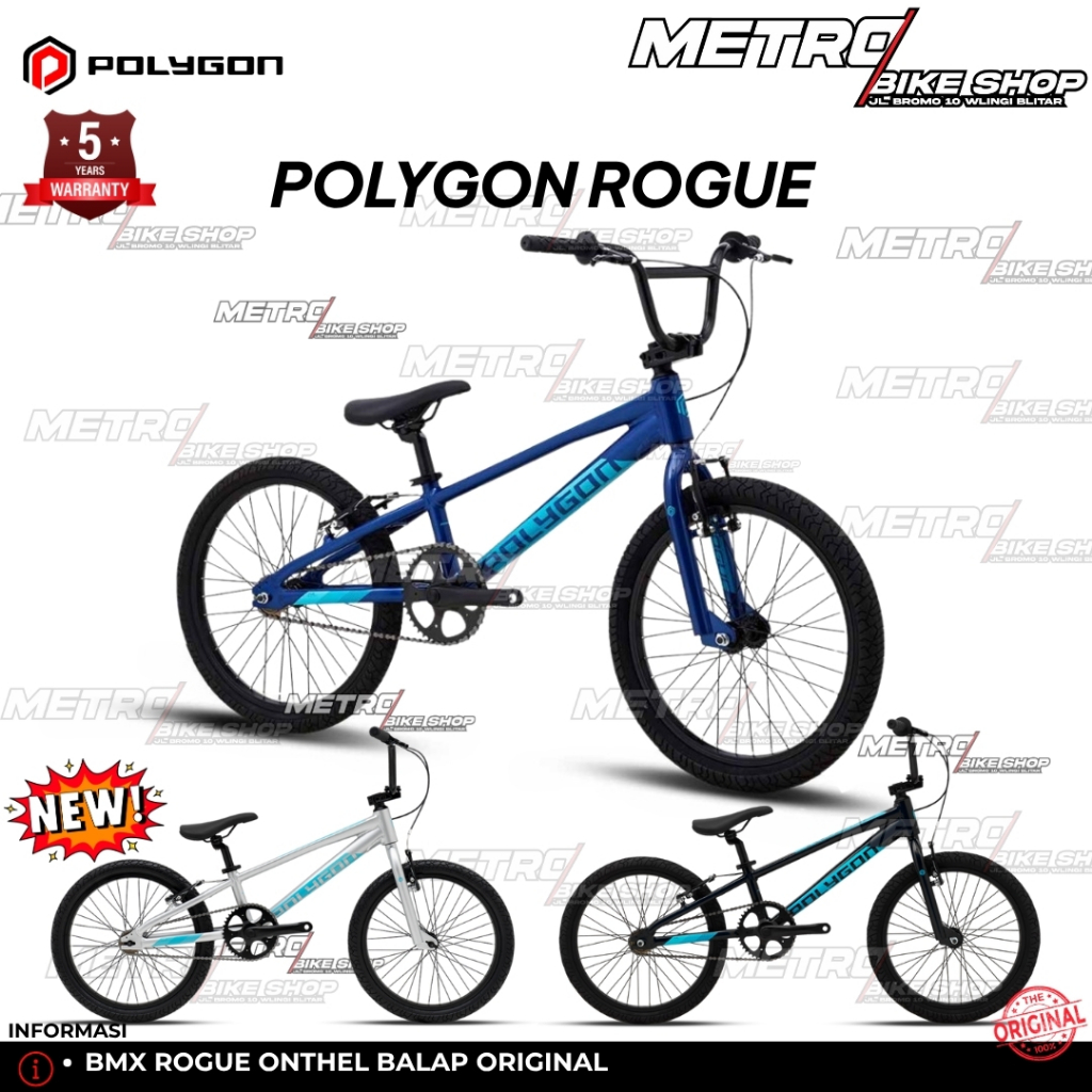 Sepeda BMX Polygon Rogue BMX Balap Sepeda BMX Balap BMX Race Onthel Balap Rogue ORIGINAL