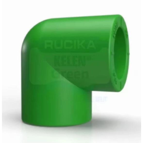 Elbow PPR Rucika 20 mm – Fitting Pipa Penyambung PPR | Fitting Pipa PPR | Second New
