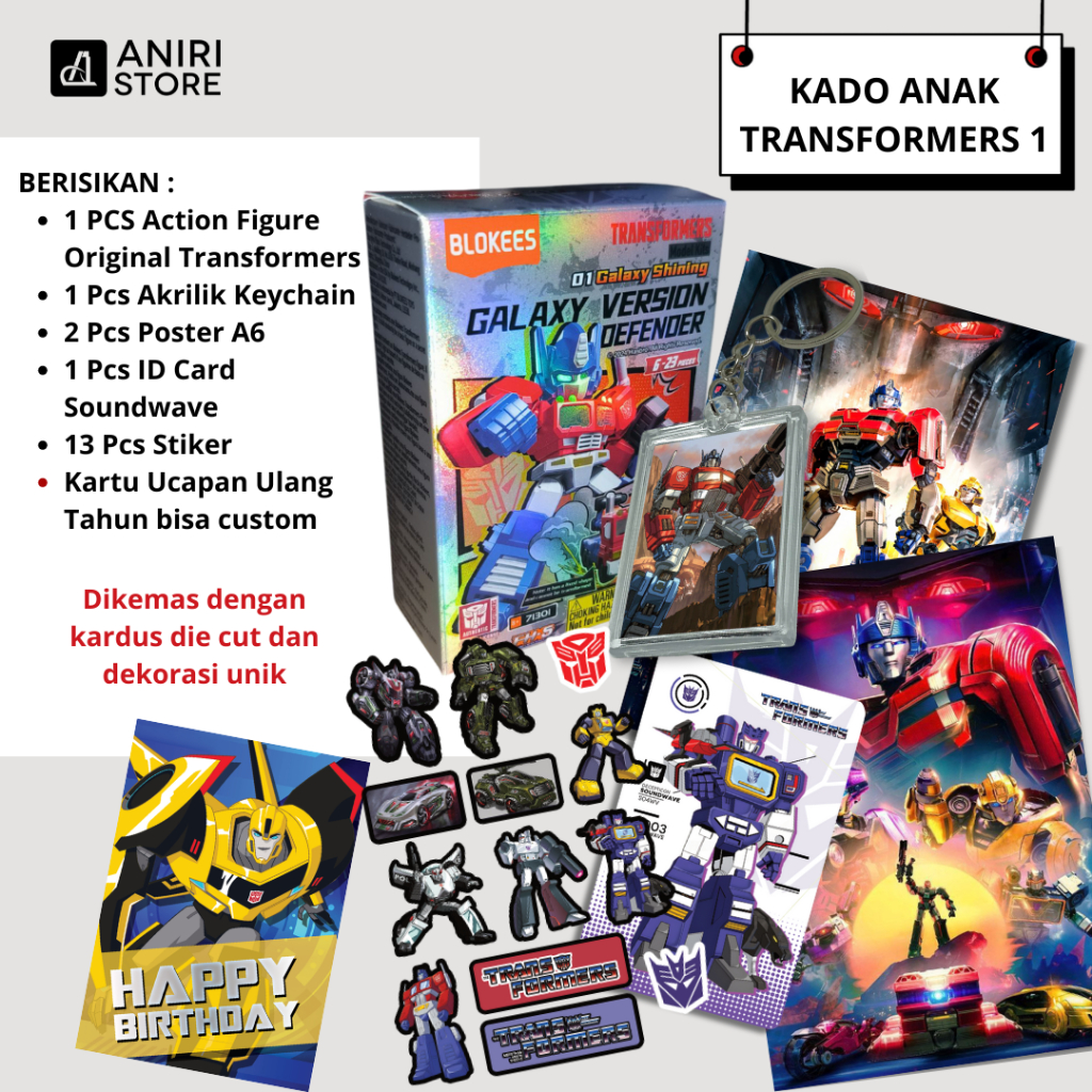 Kado Anak Transformers Kado Anak Ulang Tahun