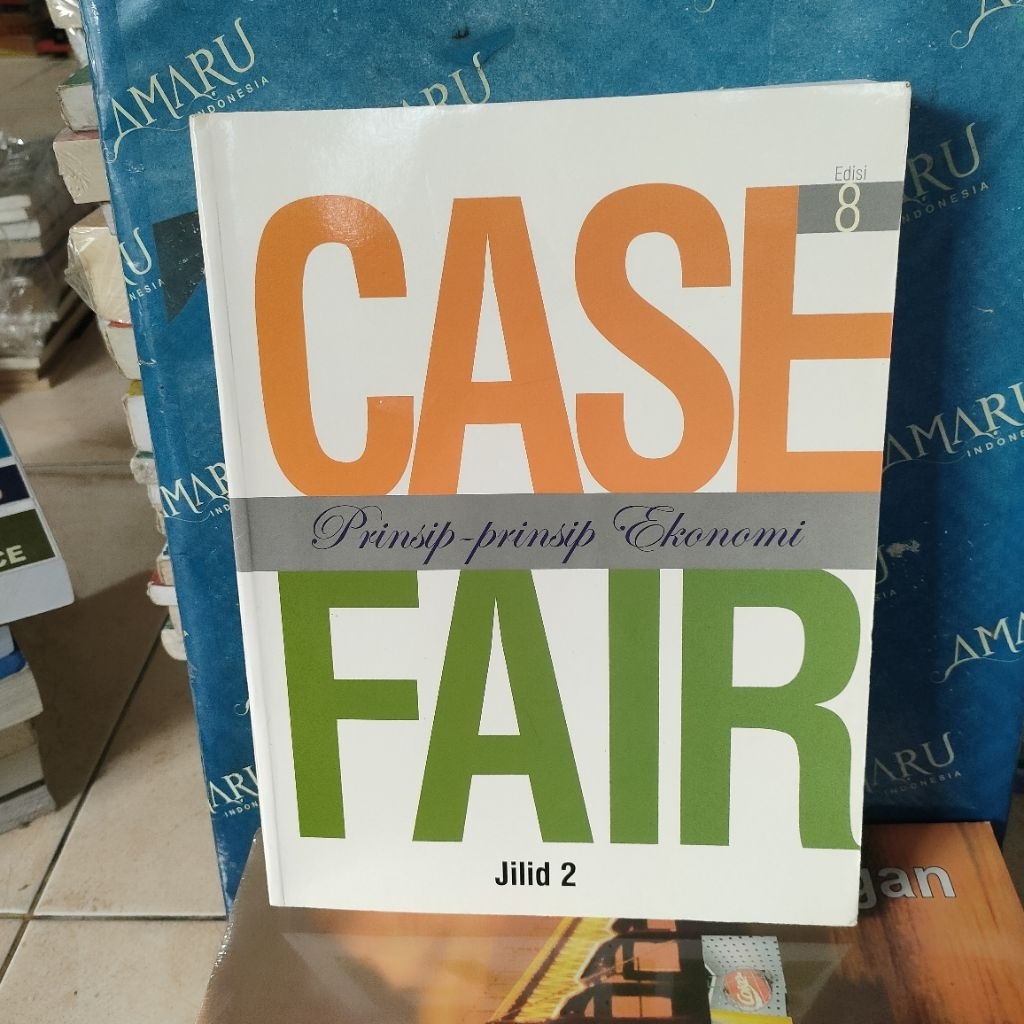 ORIGINAL BUKU PRINSIP-PRINSIP EKONOMI EDISI 8 JILID 2 CASE FAIR