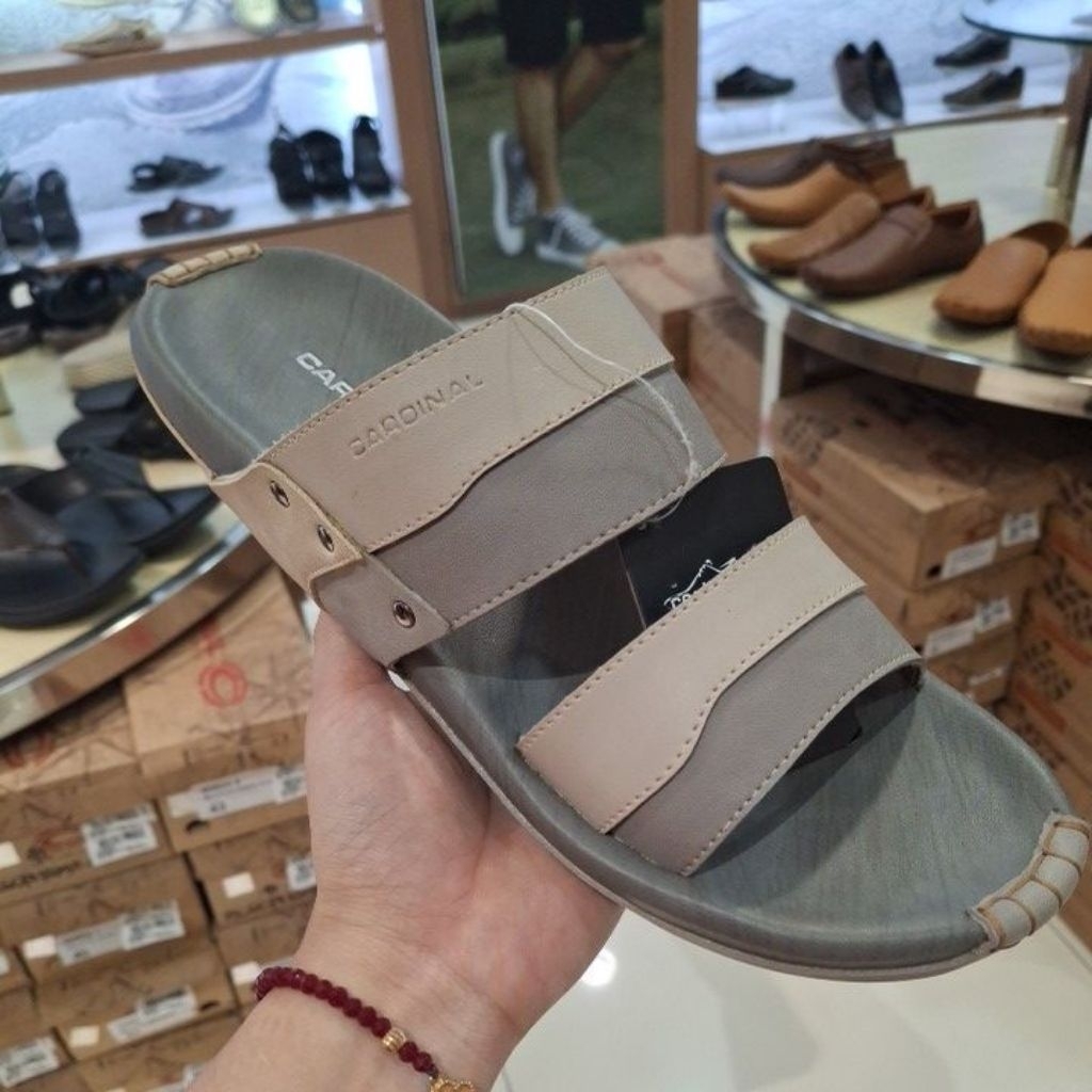 SANDAL SELOP PRIA BRAND CARDINAL 100% ORIGINAL