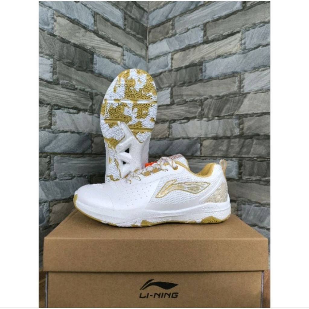 Sepatu Badminton LINING HYPERSONIC lll FREE KAOS KAKI+Grip Raket Sepatu Badminton Pria Wanita