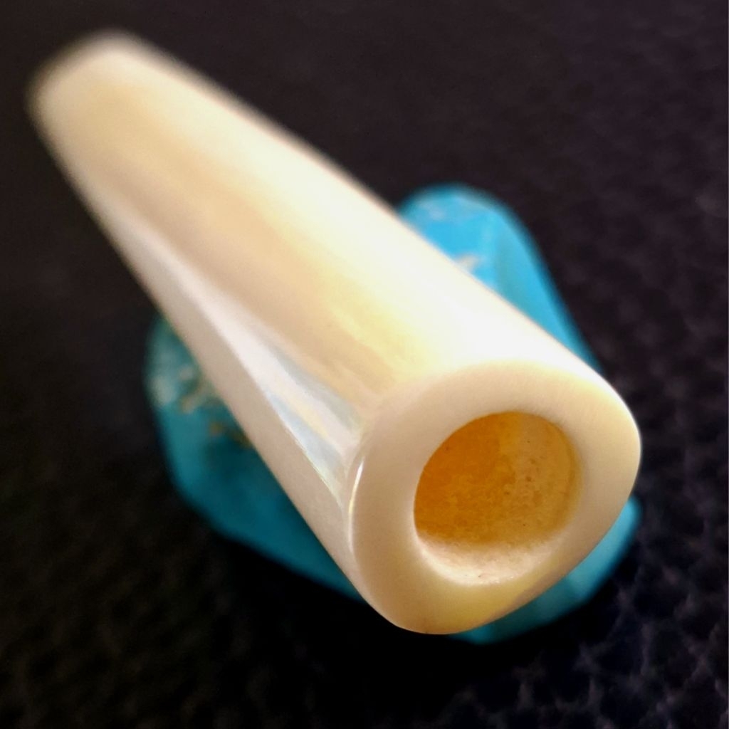 BARU, BELAHAN CALING, 8 0 cm, CRYSTAL, Dim 1,5 x 1,3 cm, SEMI BULAT, Pipa Multi Krtk, BAHAN BENING M