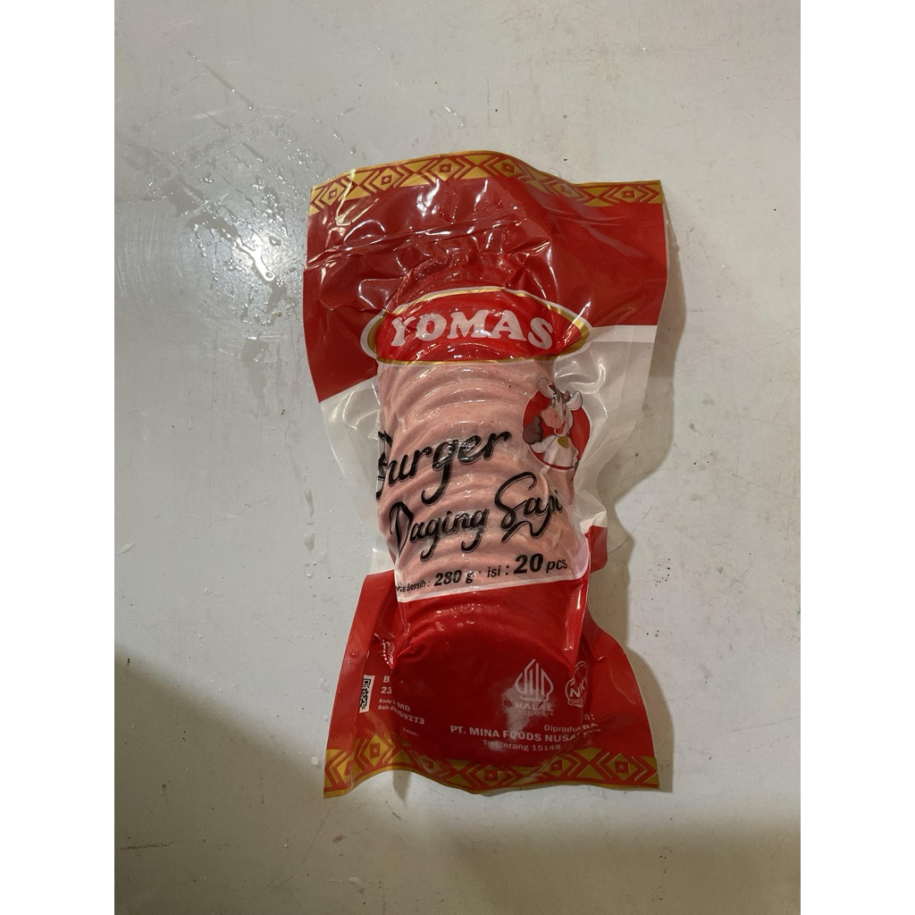 yomas burger daging sapi