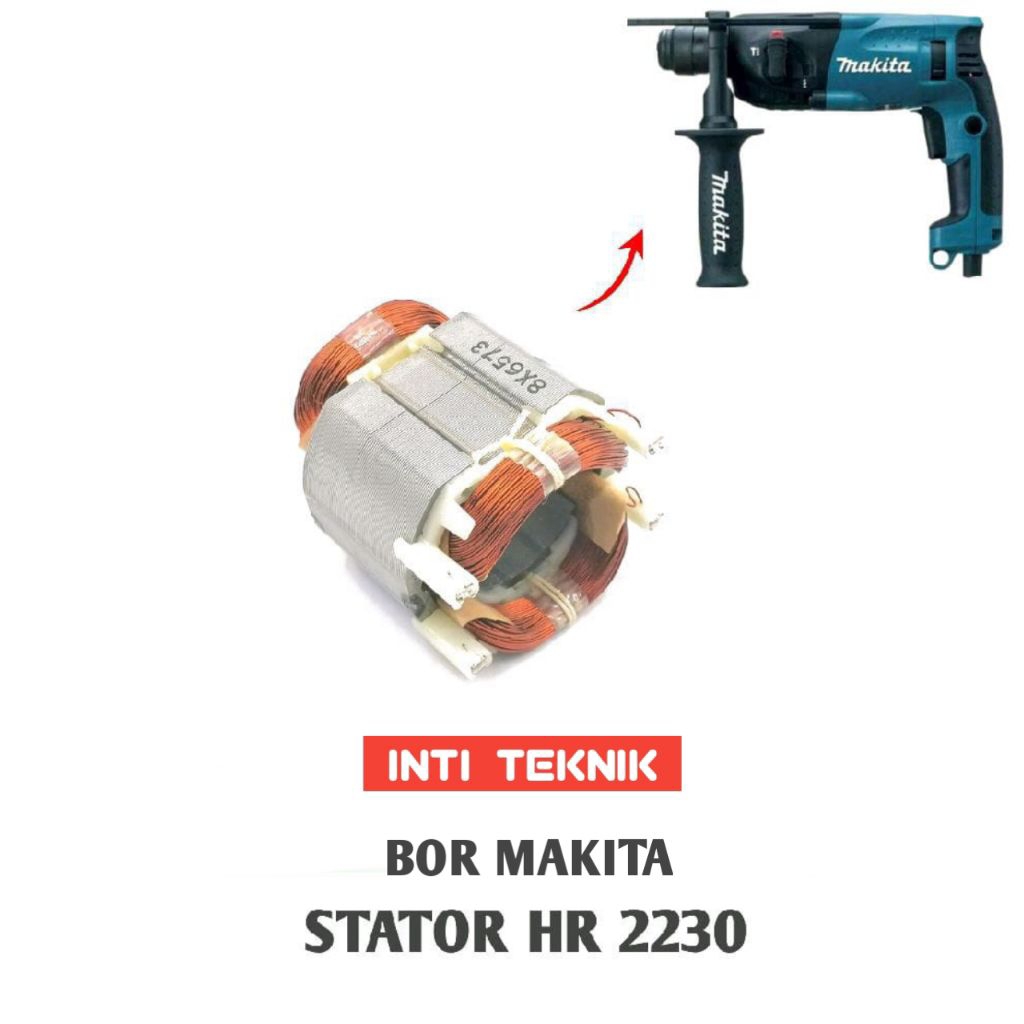 Stator untuk makita HR 2230 mesin bor dril 2 fungsi sds plus