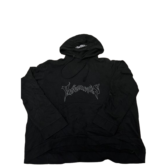 Kanye West Vetements Black Hoodie
