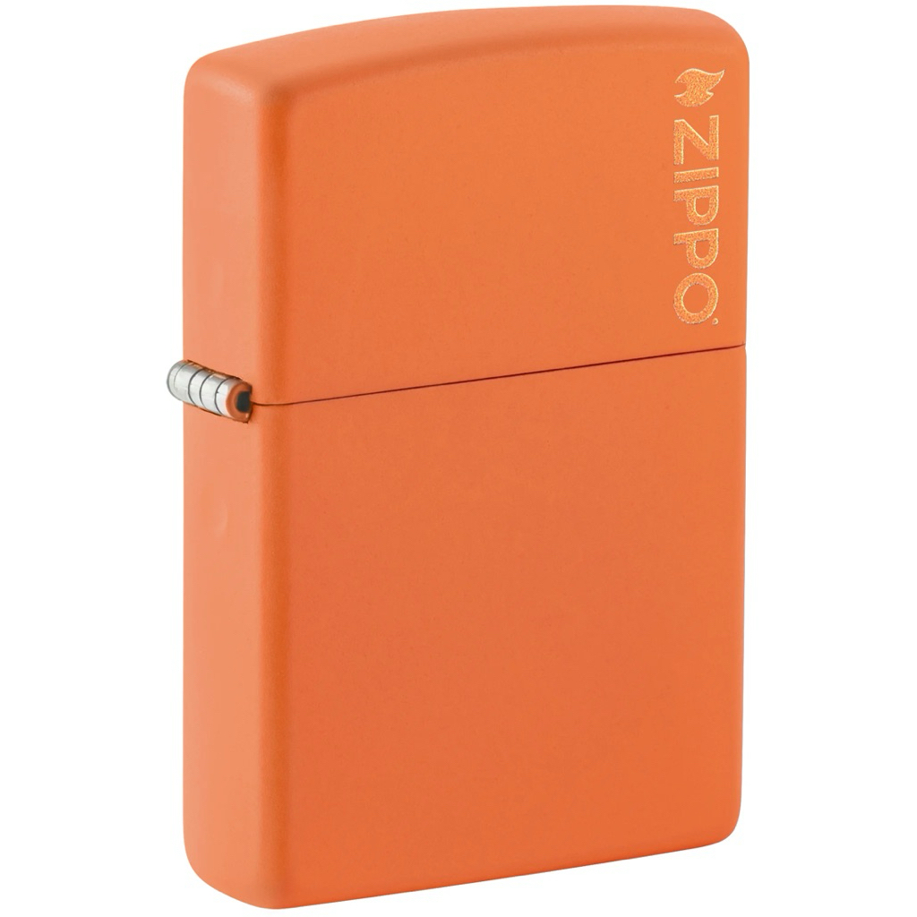 korek api zippo usa classic orange matte zippo logo ori best quality