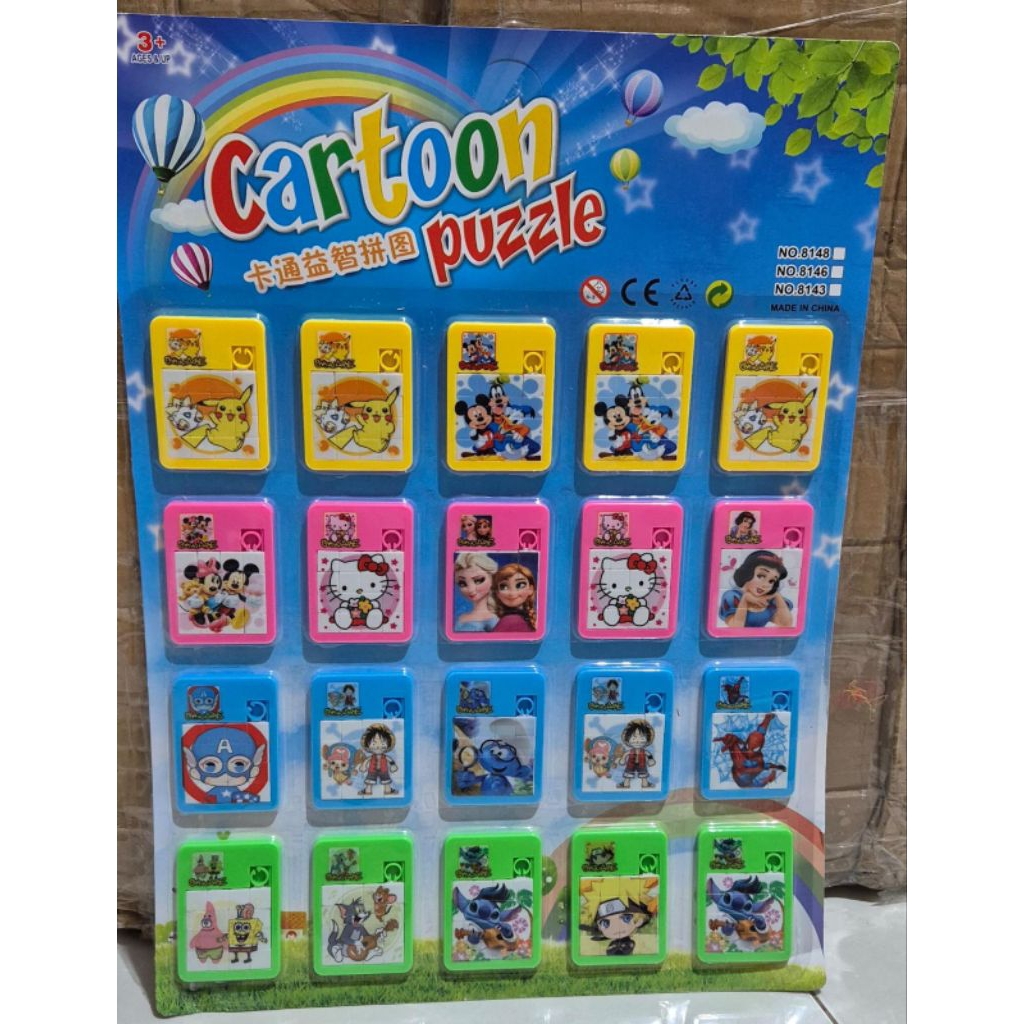 Mainan Puzzle Anak Uk 4X4 Grosir