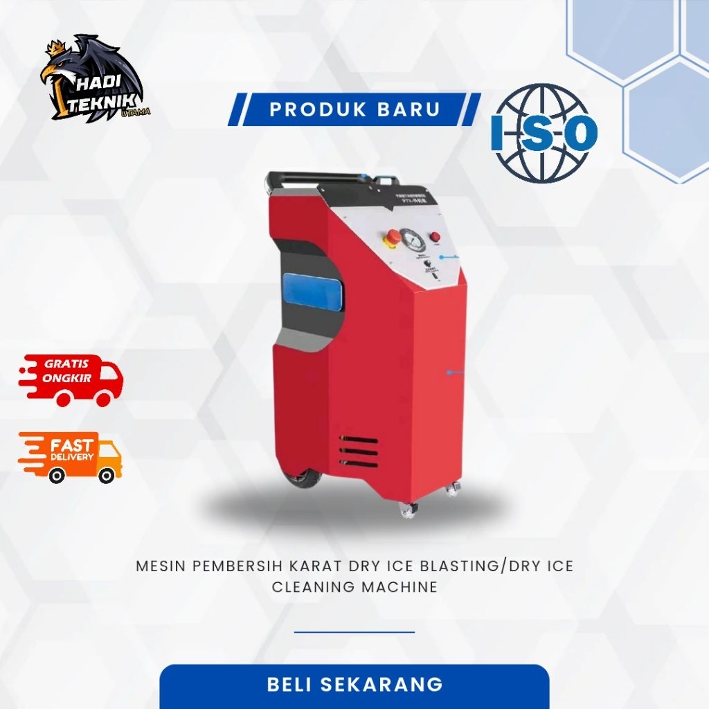 MESIN PEMBERSIH KARAT DRY ICE BLASTING/DRY ICE CLEANING MACHINE
