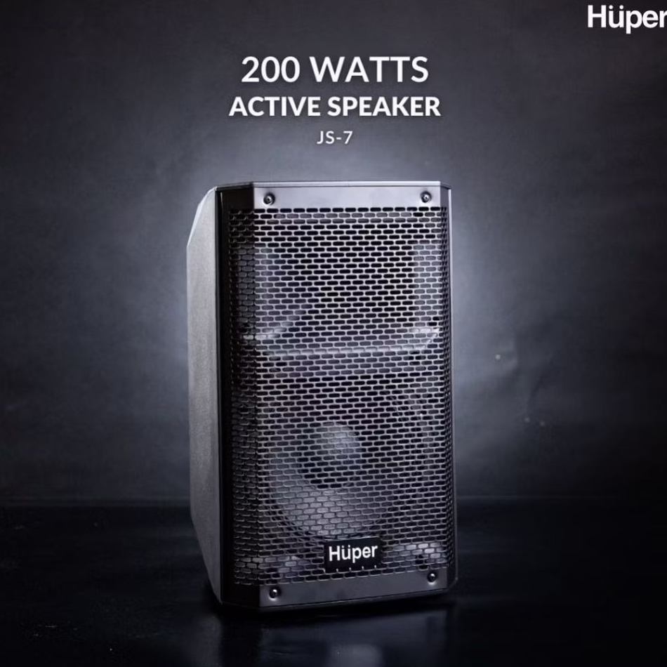 JS 7 SPEAKER AKTIF HUPER JS7 ORIGINAL HUPER JS 7 WARNA BLACK