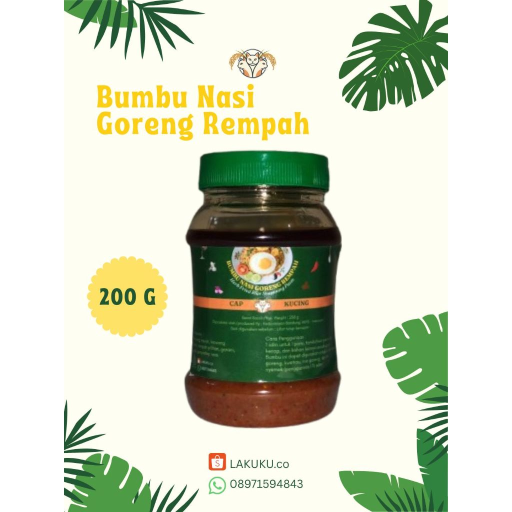 Bumbu Nasi Goreng Rempah/Bumbu Nasi Goreng Instan