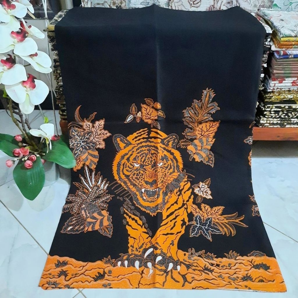 Kain Batik Katun Premium Motif Harimau