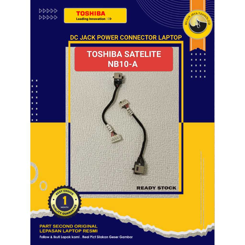 DC In Power Jack Charging Port Connector  Konektor Toshiba SATELLITE NB 10 A  NB 15 A 1417 009W000