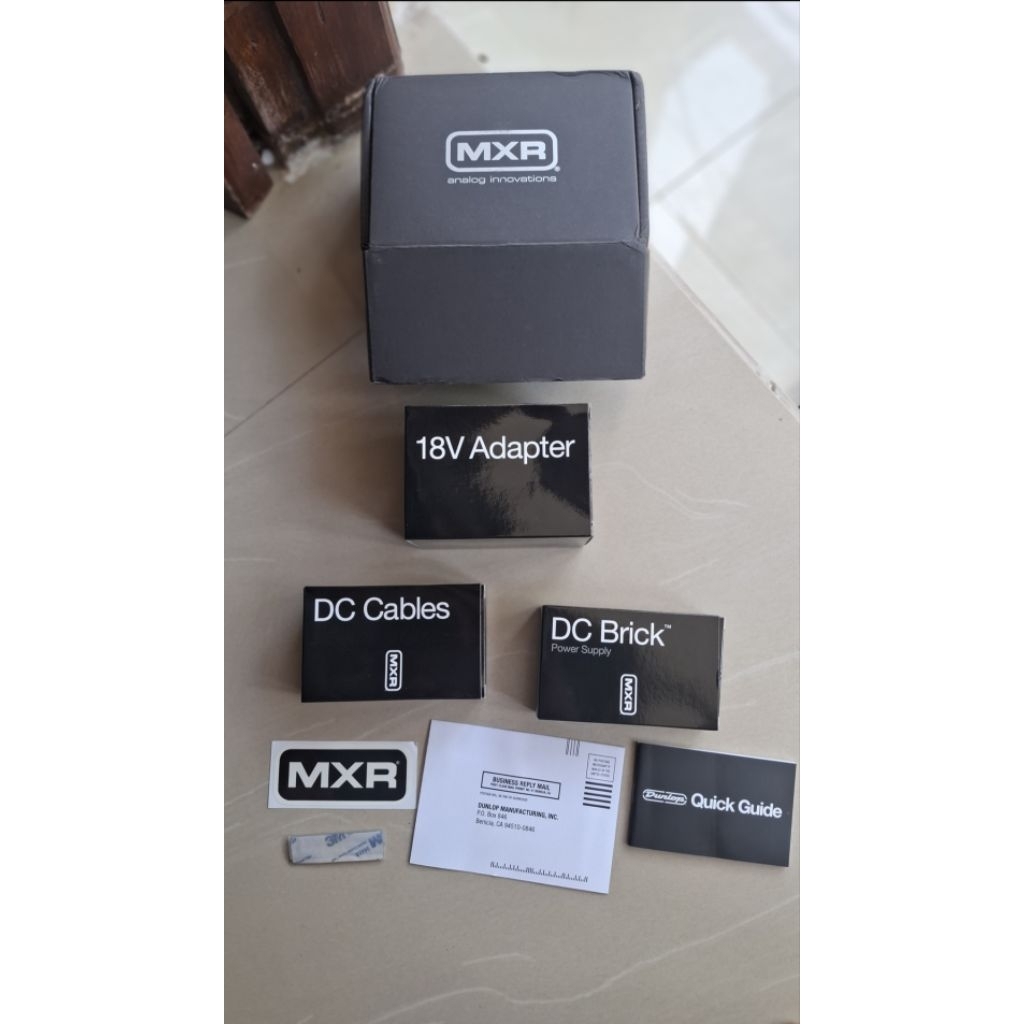 Mxr Dc brick + Ibanez TS9 Japan