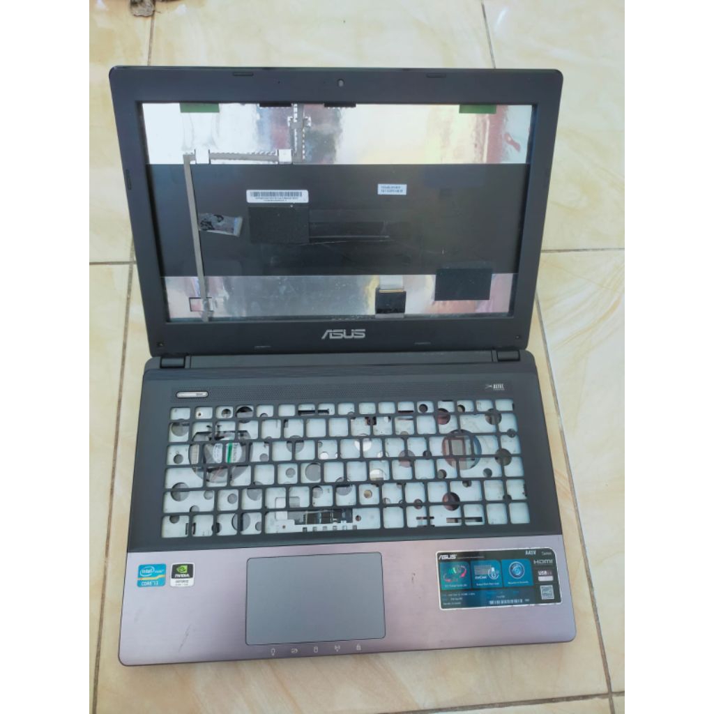 Kesing Casing Case Original Laptop Asus A45V A45A K45V K45A K45VD