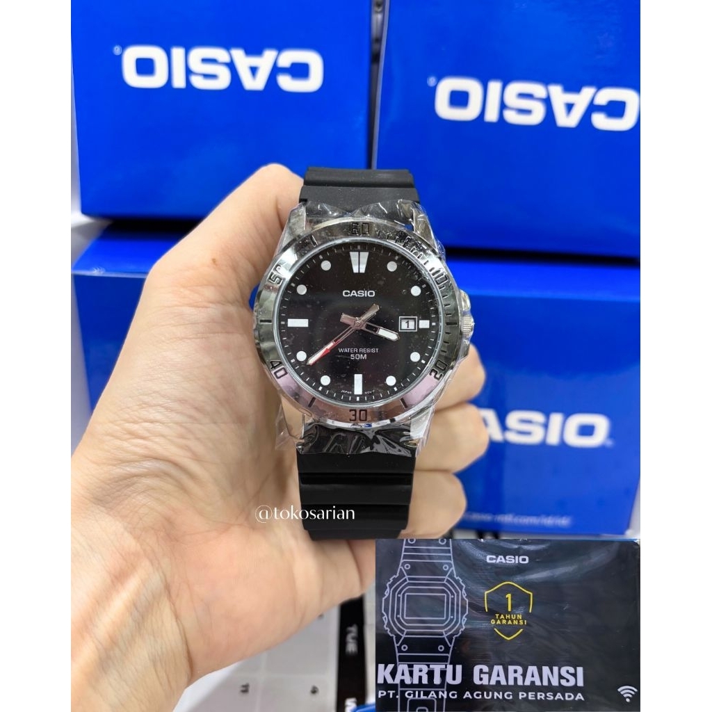 Jam Tangan Analog Casio MTP-VD01 Untuk Pria