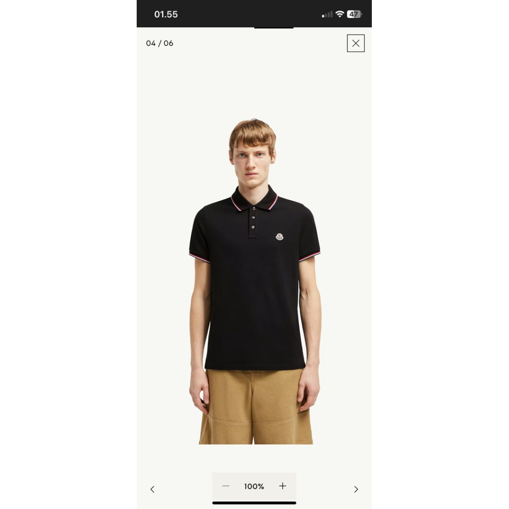 Kaos Polo Katun Piquet by moncler